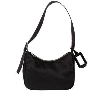 Wild Fable Shoulder Handbag Extended Buckle Nylon Purse Black Purse Girls Ladies